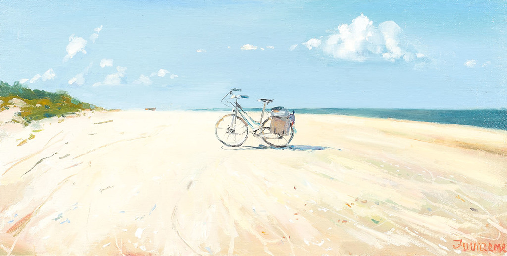 Bike by the sea