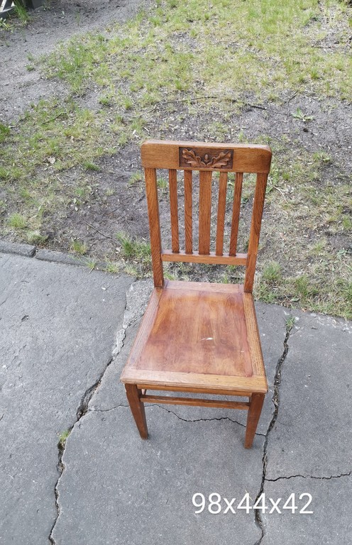 Ozolkoka krēsls (3 gab)