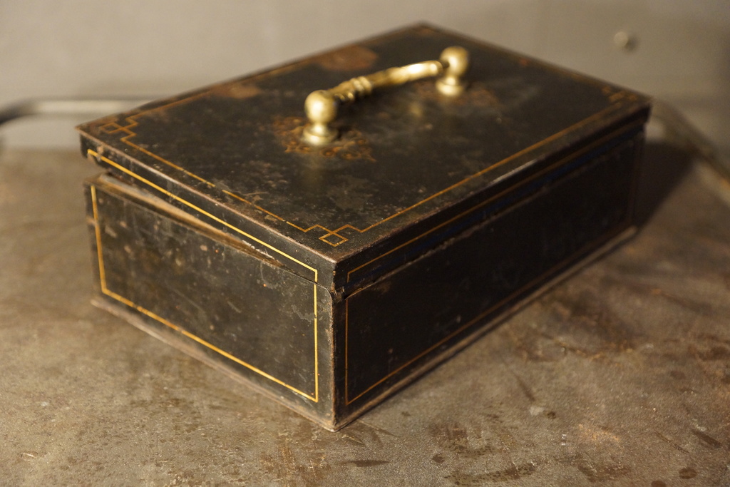 metal safe-cash box