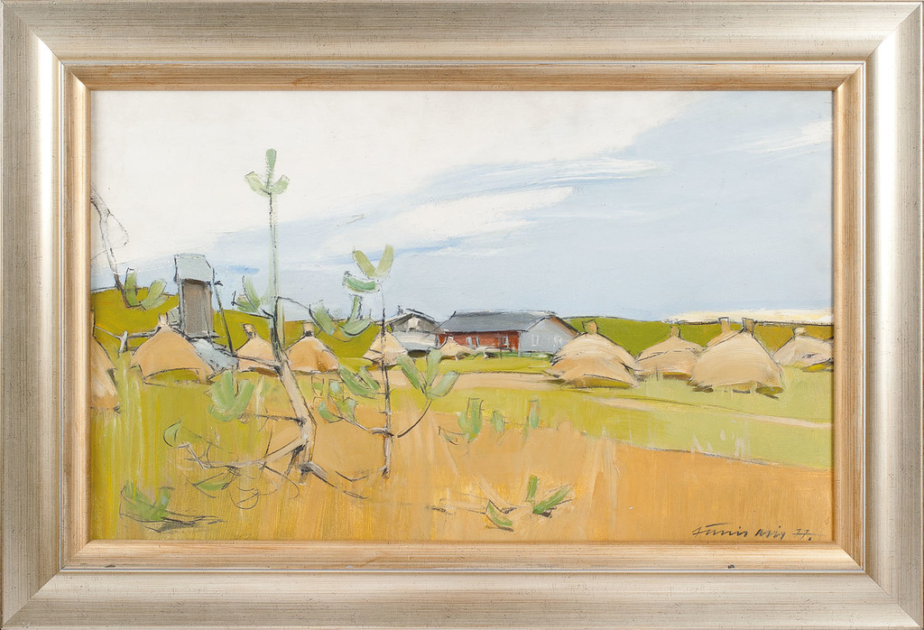 Saaremaa countryside landscape