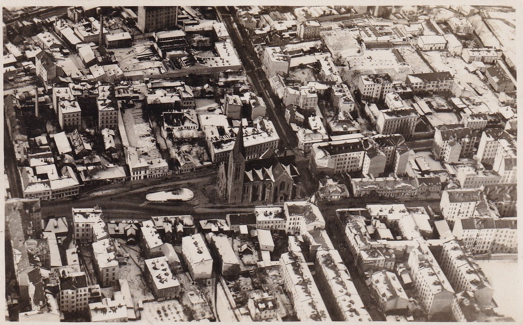 Aerial view of Riga.