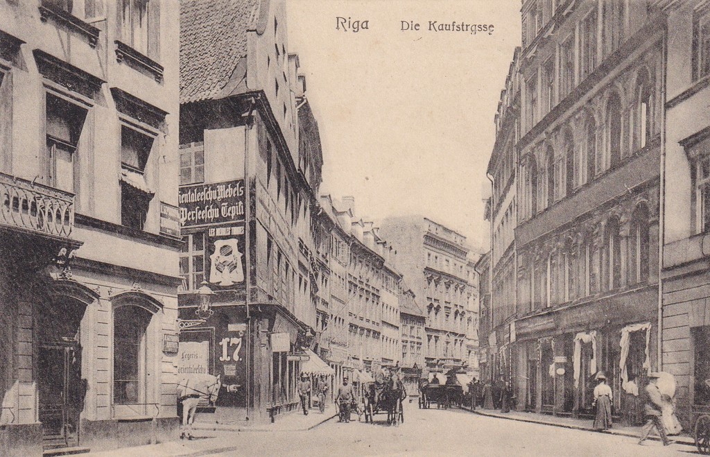 Riga. Tirgoņu street.