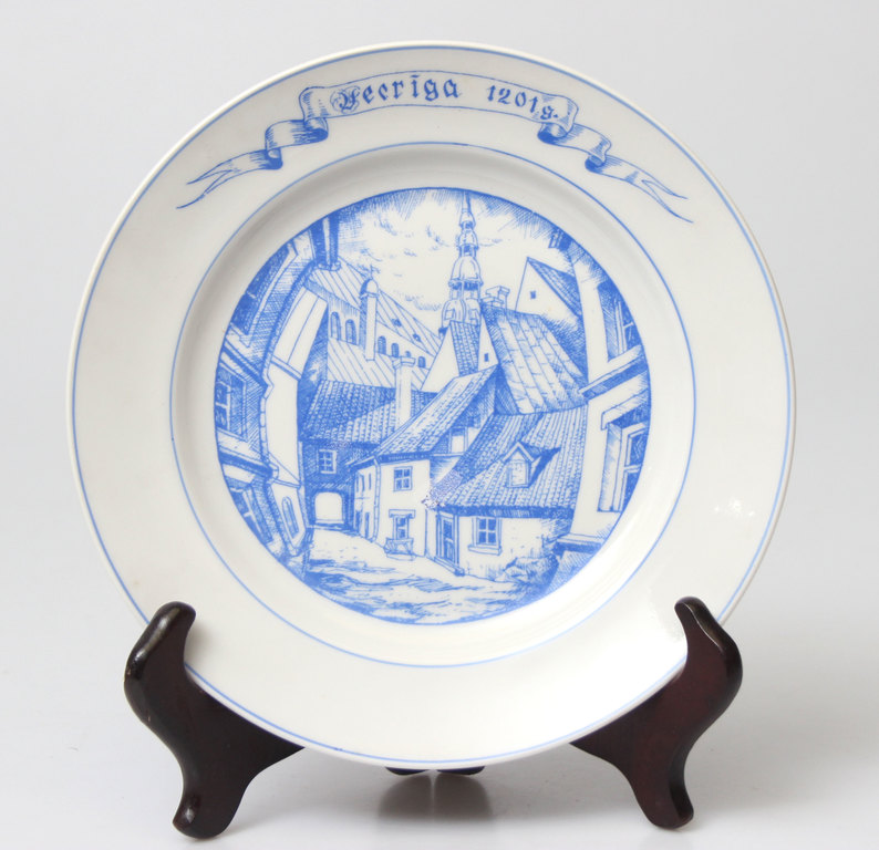 Декоративная тарелка ''Вецрига 1201''