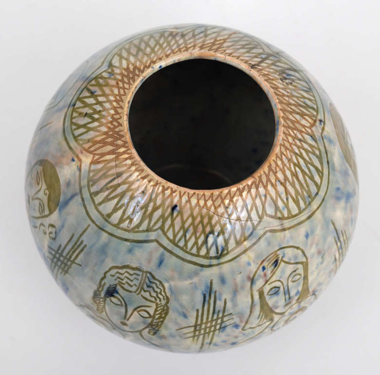 Art deco keramikas vāze
