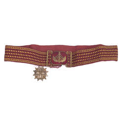 Badget of guards and the guard parade belt