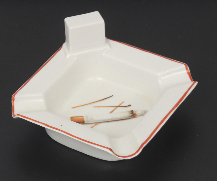 Porcelain ashtray