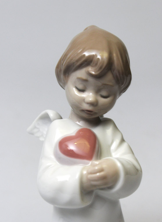 Porcelain figurine Angelic love