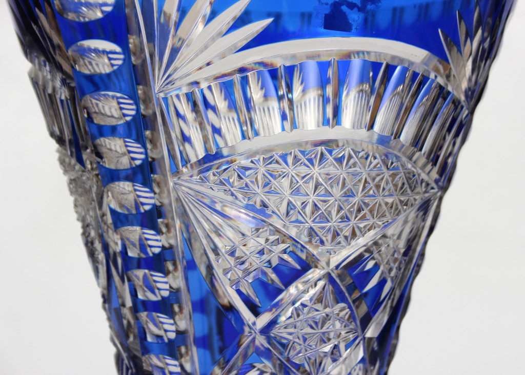 Ilguciems crystal glass vase