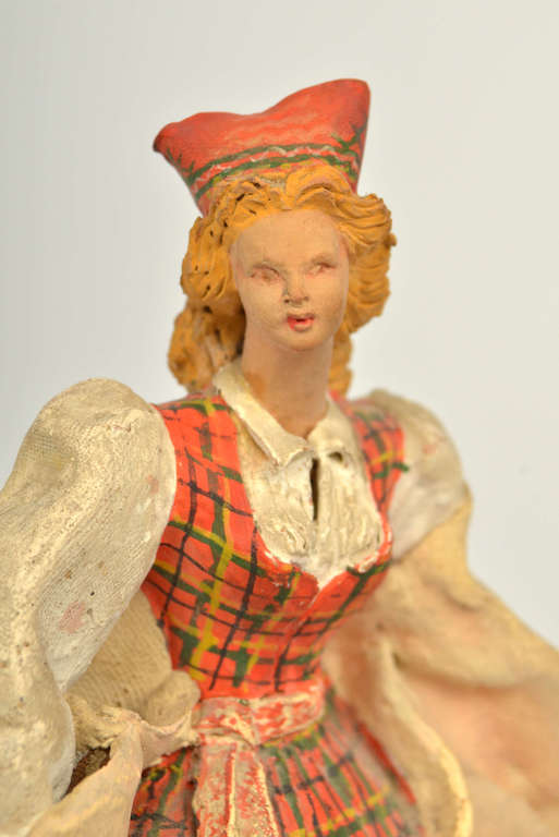 Ceramic figure ''Folk dancer''