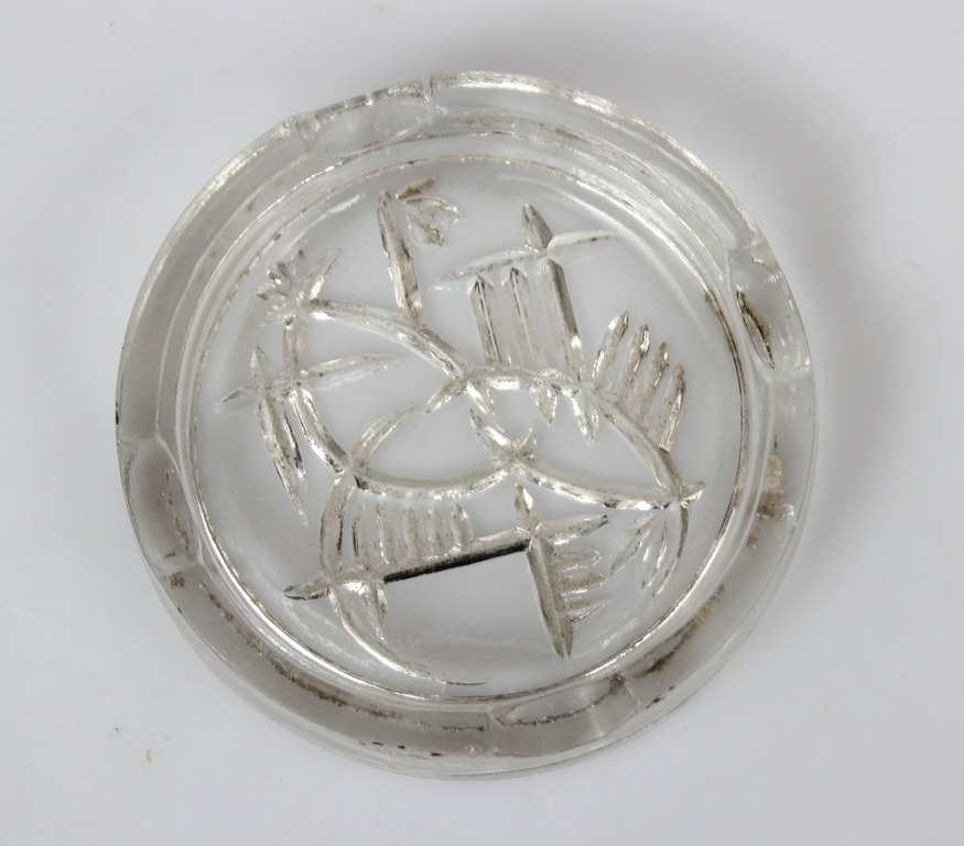 Art-deco style ashtray