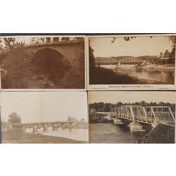 4 photos LATVIA BRIDGES 1930-32.