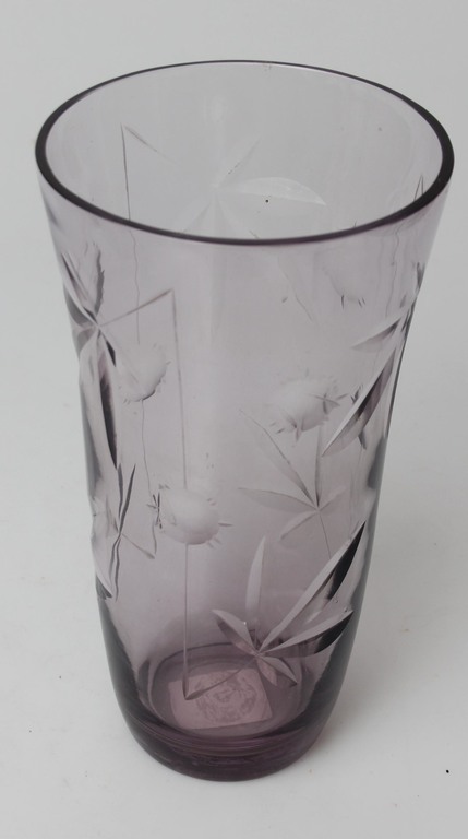 Glass vase 