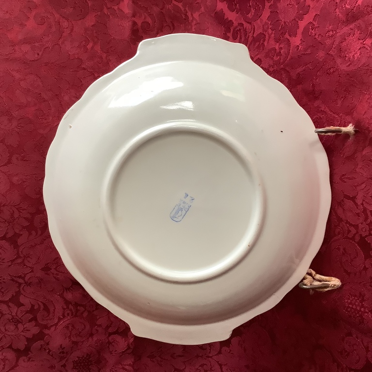 Porcelain plate, Riga. 40-50's 