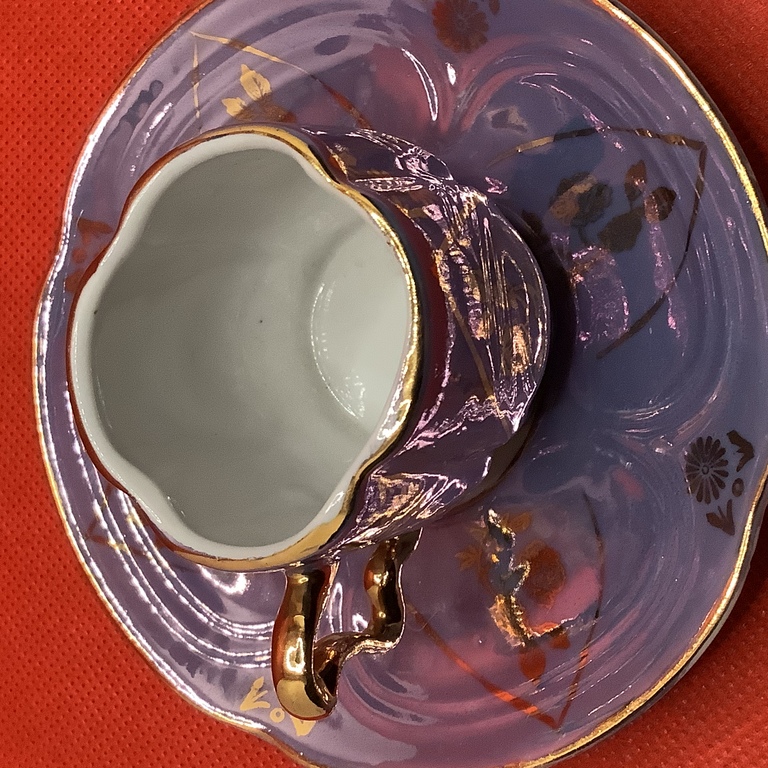 Кофейная чашечка Германия’ Роспись золотом, начало 20 век