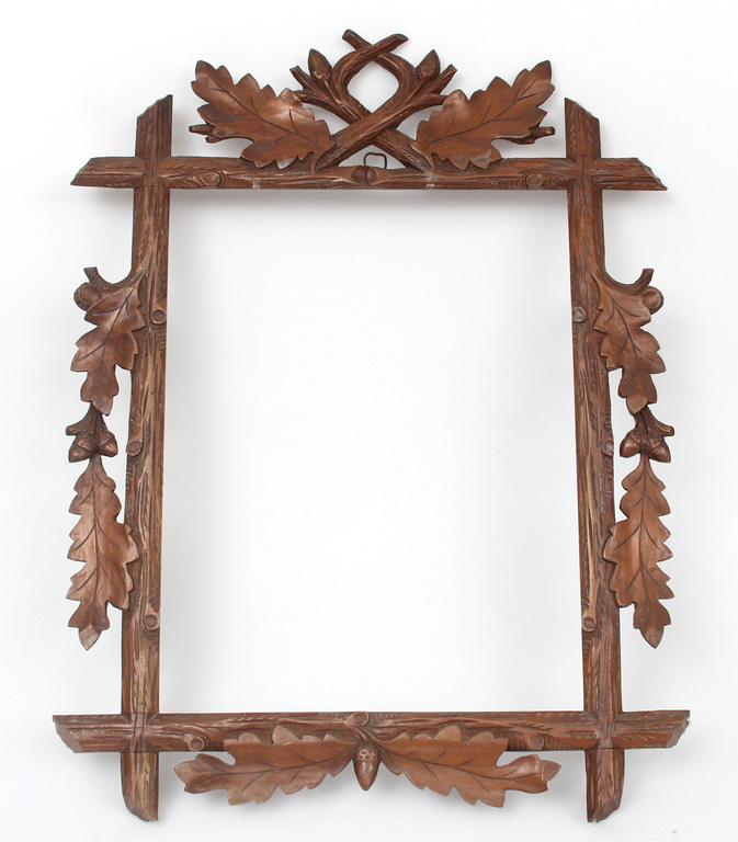 Carved frame