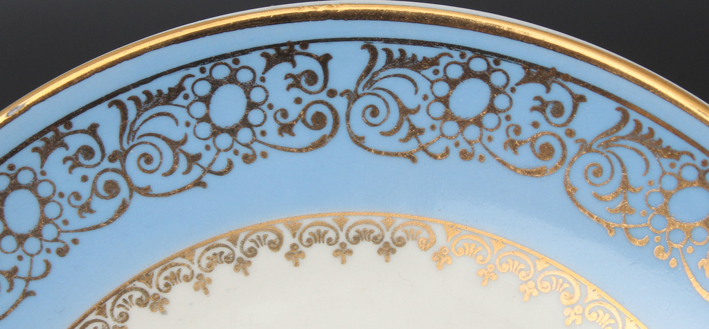 Porcelain plate ''ВСХВ, Павильон Азербайджанской ССР''