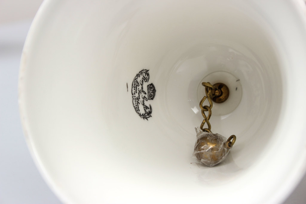 Decorative porcelain bells (12 + 1 pcs)