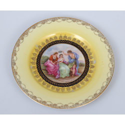 Royal Vienna porcelain plate