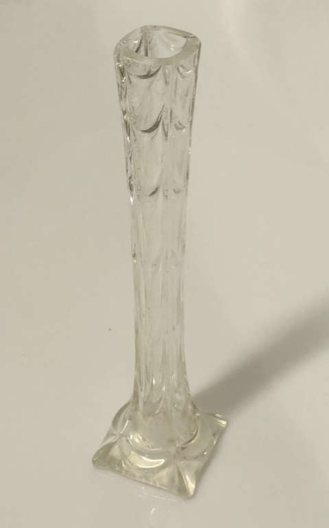 Art Nouveau style glass vase