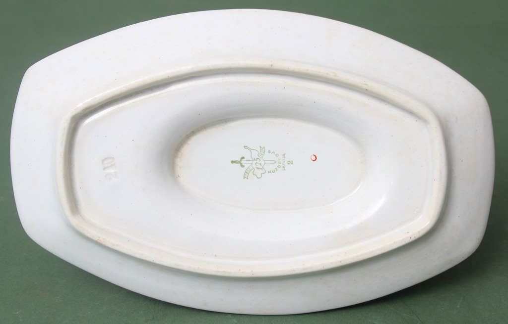 Фарфоровая тарелка Кузнецова для соуса