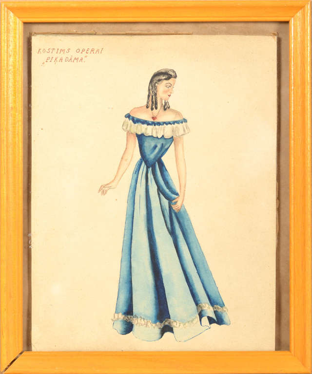 Costume for the opera 