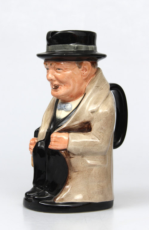 Porcelain pitcher Churchill