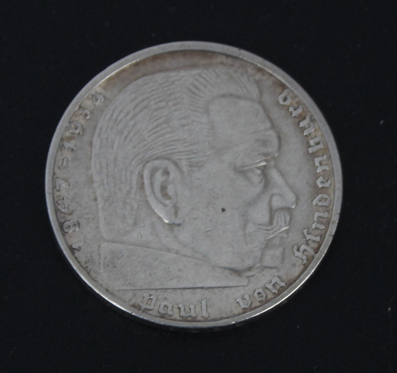 Two reich mark coin