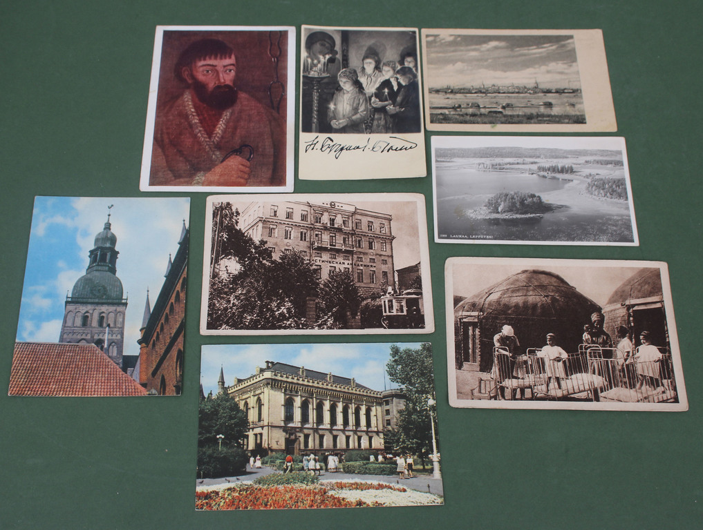 Postcards of the Soviet era (8 pcs.)