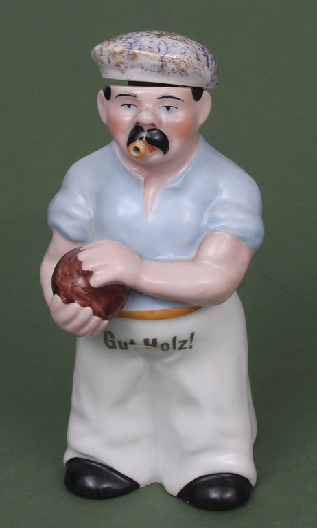 Porcelāna karafe ''Gut Holz!''