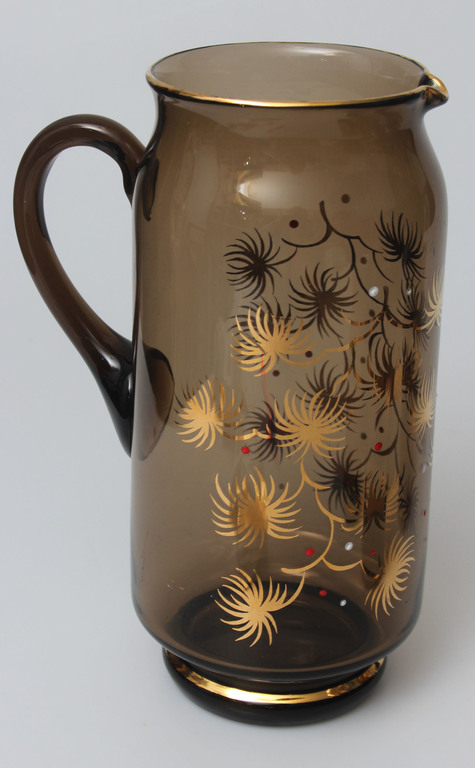 Glass pitcher and glasses (12 pcs)