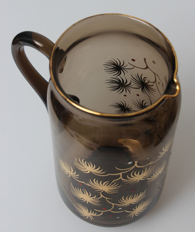Glass pitcher and glasses (12 pcs)