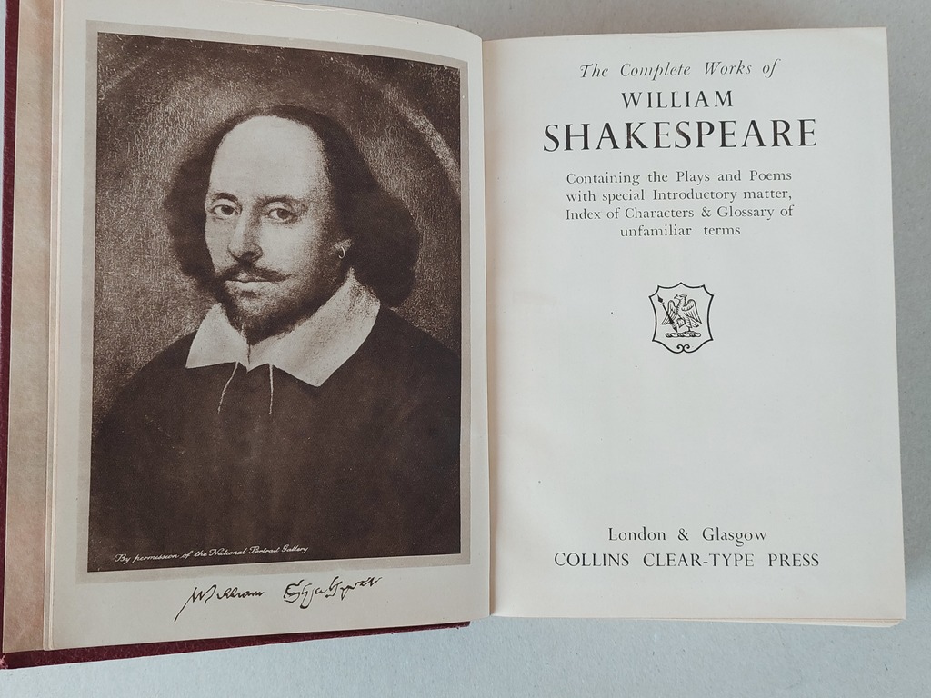 Viljama Šekspīra pilns dramatisko darbu krājums