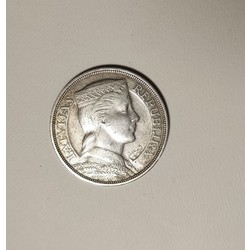 5 Latu sudraba monētā,1931, 3,7cmx 3.7cm, 25 g