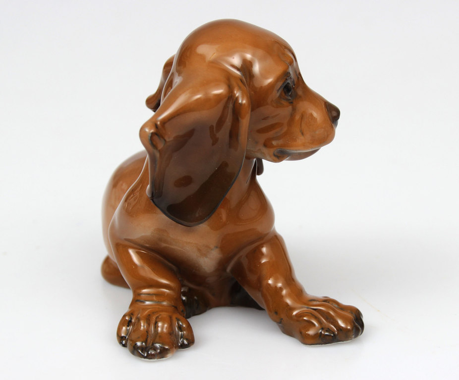 Porcelain dachshund puppy