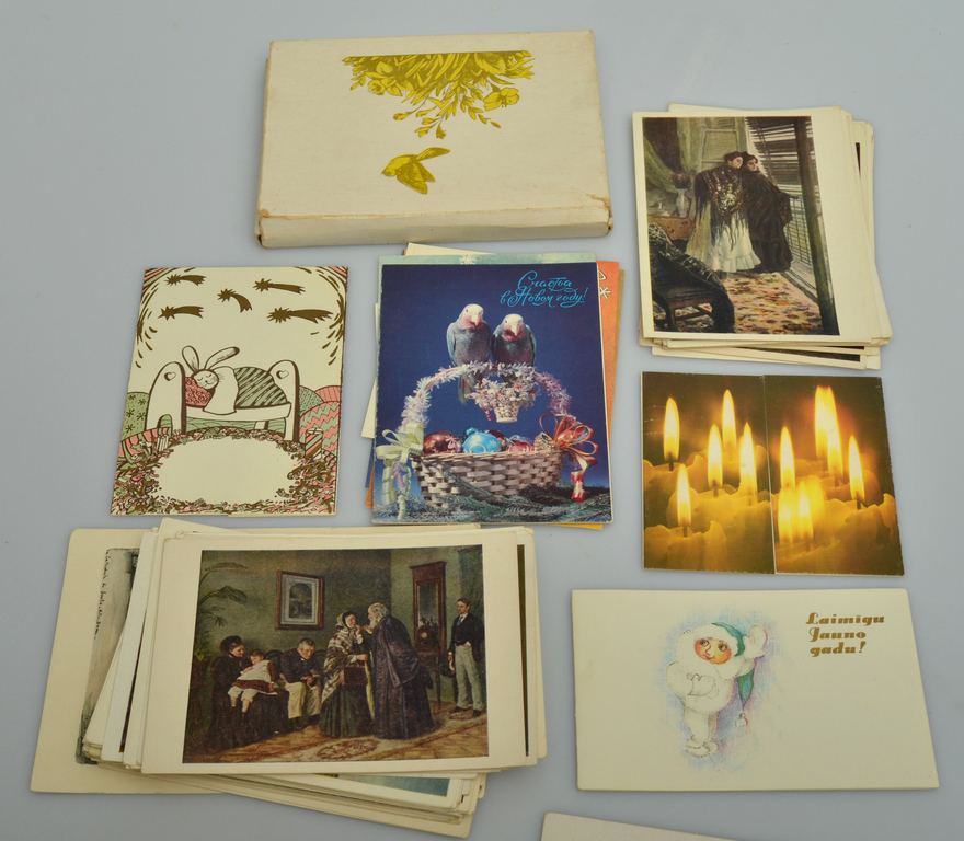 A set of greeting and holiday cards