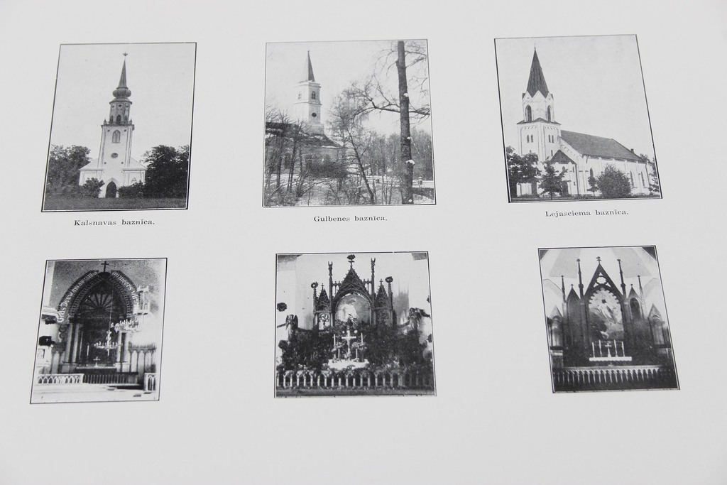 Latvijas Ev.-Luterisko baznīcu foto attēli (60 lapas) 