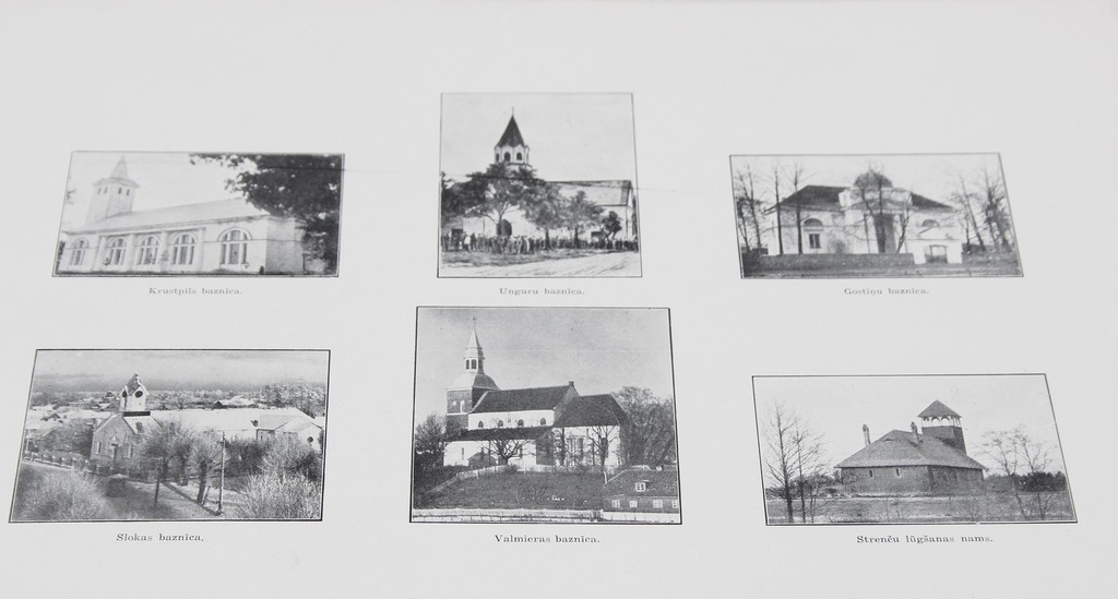 Photo images of Latvian Ev.-Lutheran churches (60 pages)