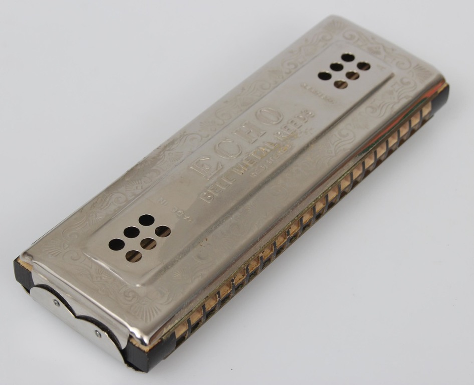 M. Hohner harmonicas with instructions in the original packaging