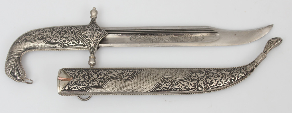 A metal dagger