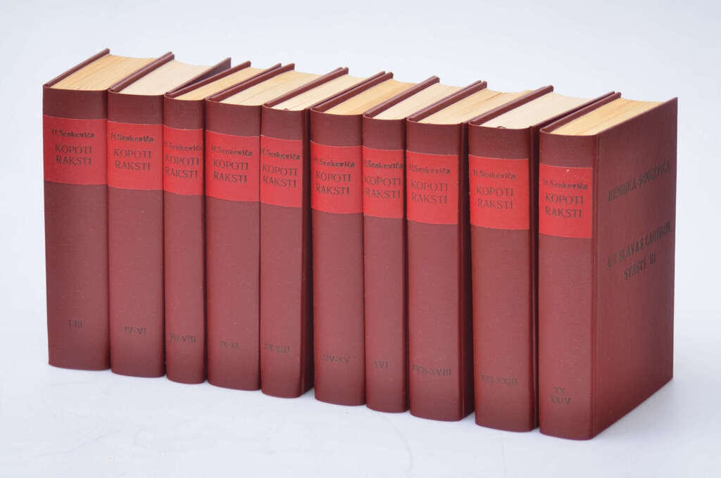 Collected writings of Henrik Senkiewicz (24 volumes in 10 books)
