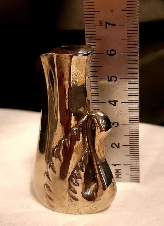 Sālstrauks, 6,5 cm , Vācijā , apsudrabojums