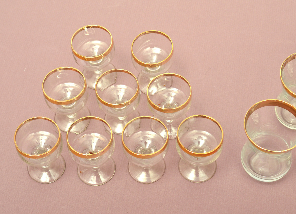 Набор стаканов для крепких напитков (9+6 шт.)