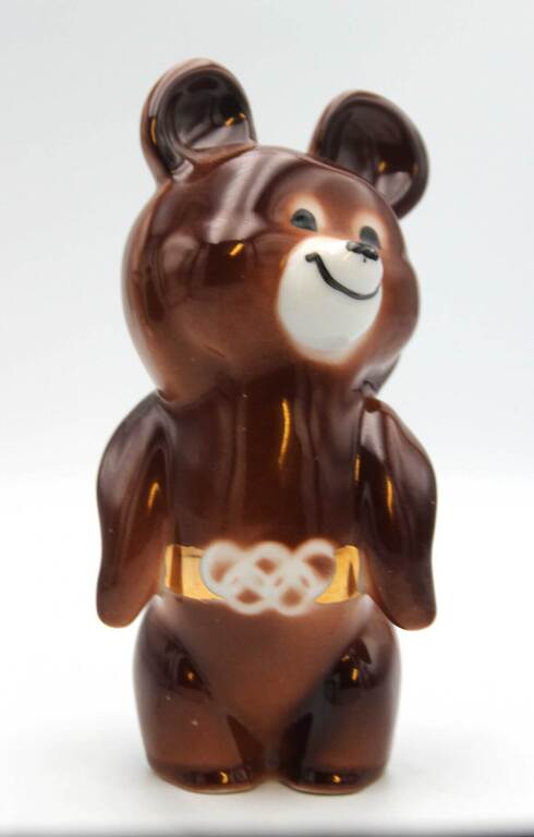 Porcelain Olympic Bear