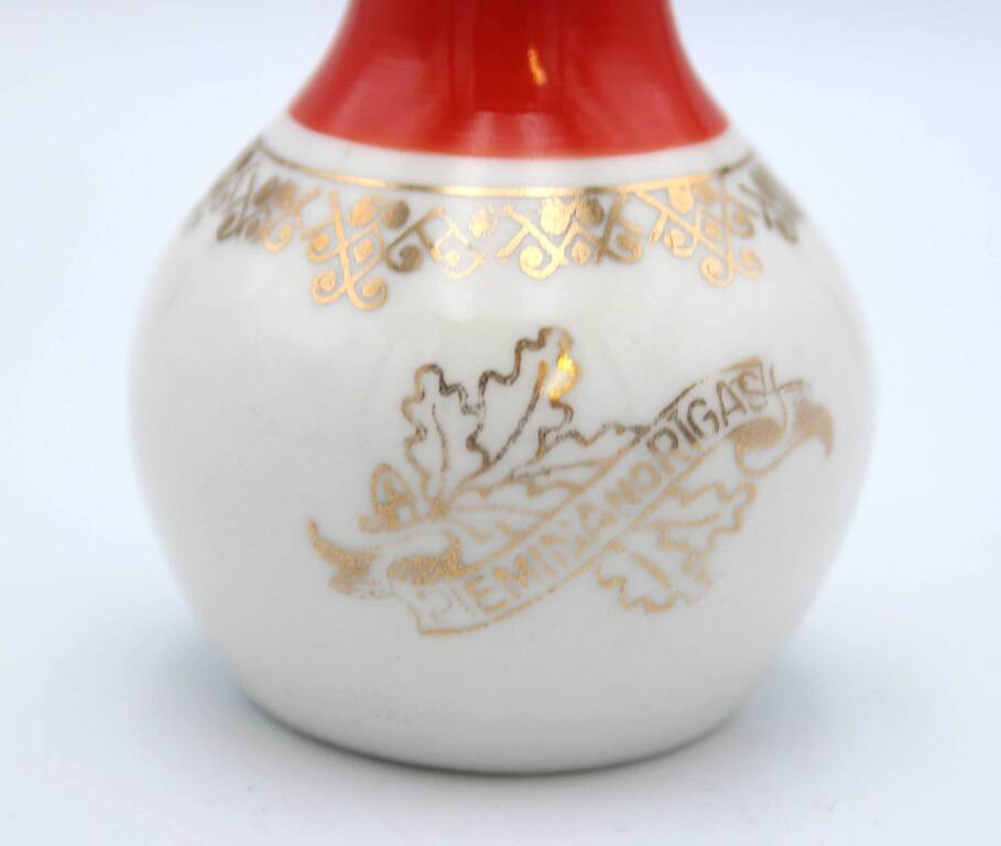 Porcelain vase ''Souvenir from Riga''