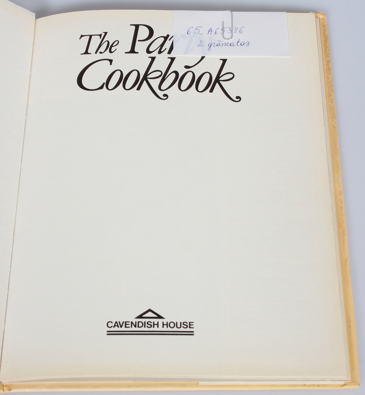 Two cookbooks 