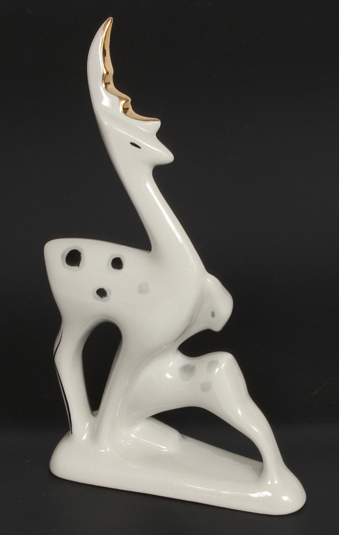 Porcelain figurine ''Deer''