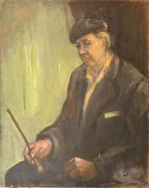 Portrait of the People's Artist Konrads Ubans