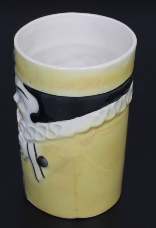 Porcelain pitcher with glasses 5 pcs