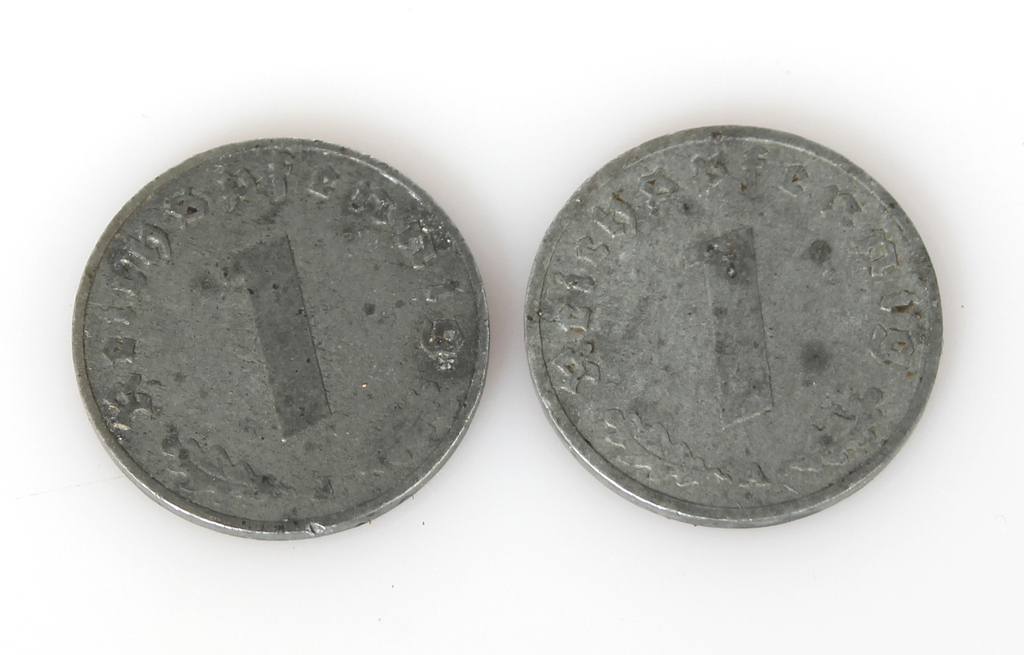 A set of different coins (27 pieces).