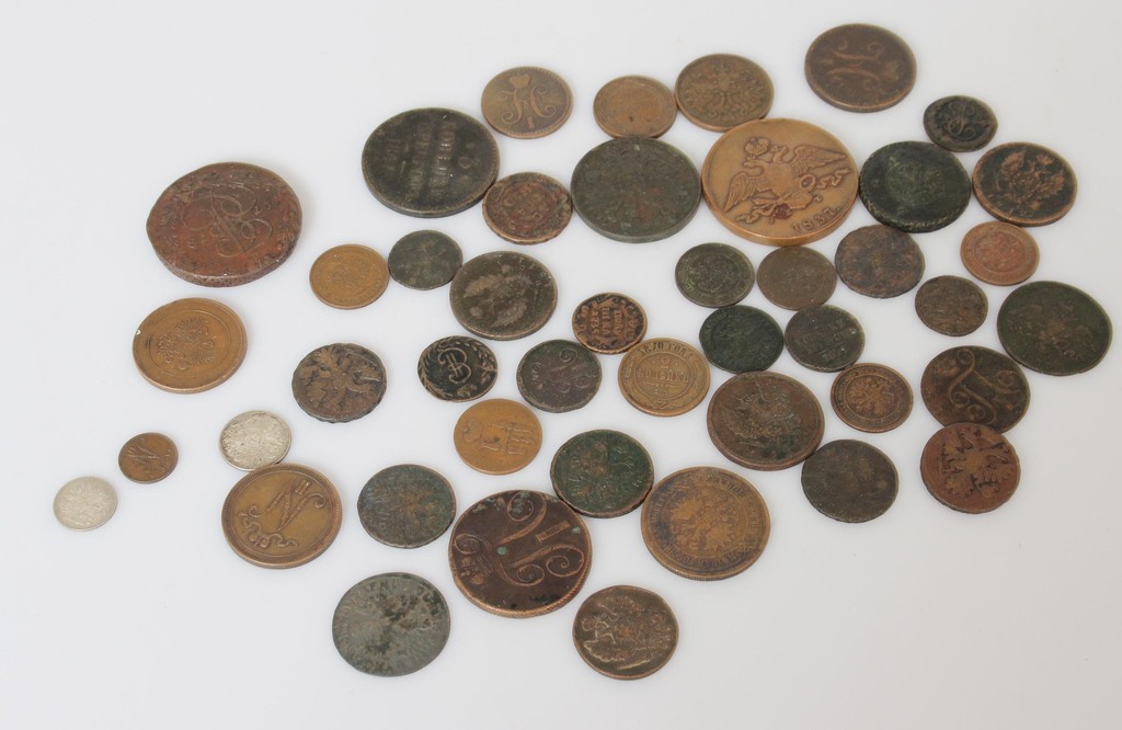 Collection of various coins 46 pcs.